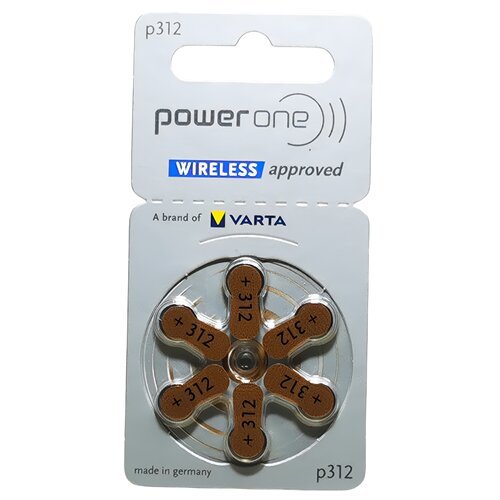 电池p312德国进口powerone峰力瑞声达斯达克助听器电子PR41 1.45V - 图3