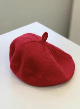 新年亲子装母女装红色毛衣