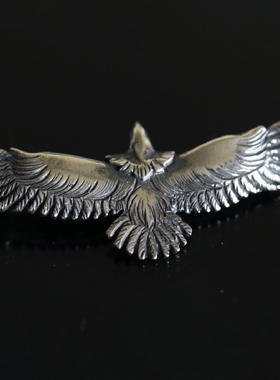 蓝色地平线迷你老鹰铁头的店纯银