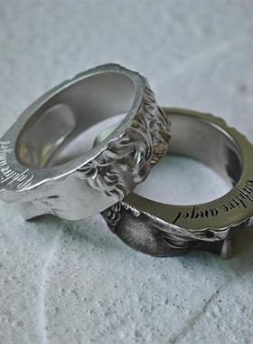 铁头的店男女通用925银欧美戒指