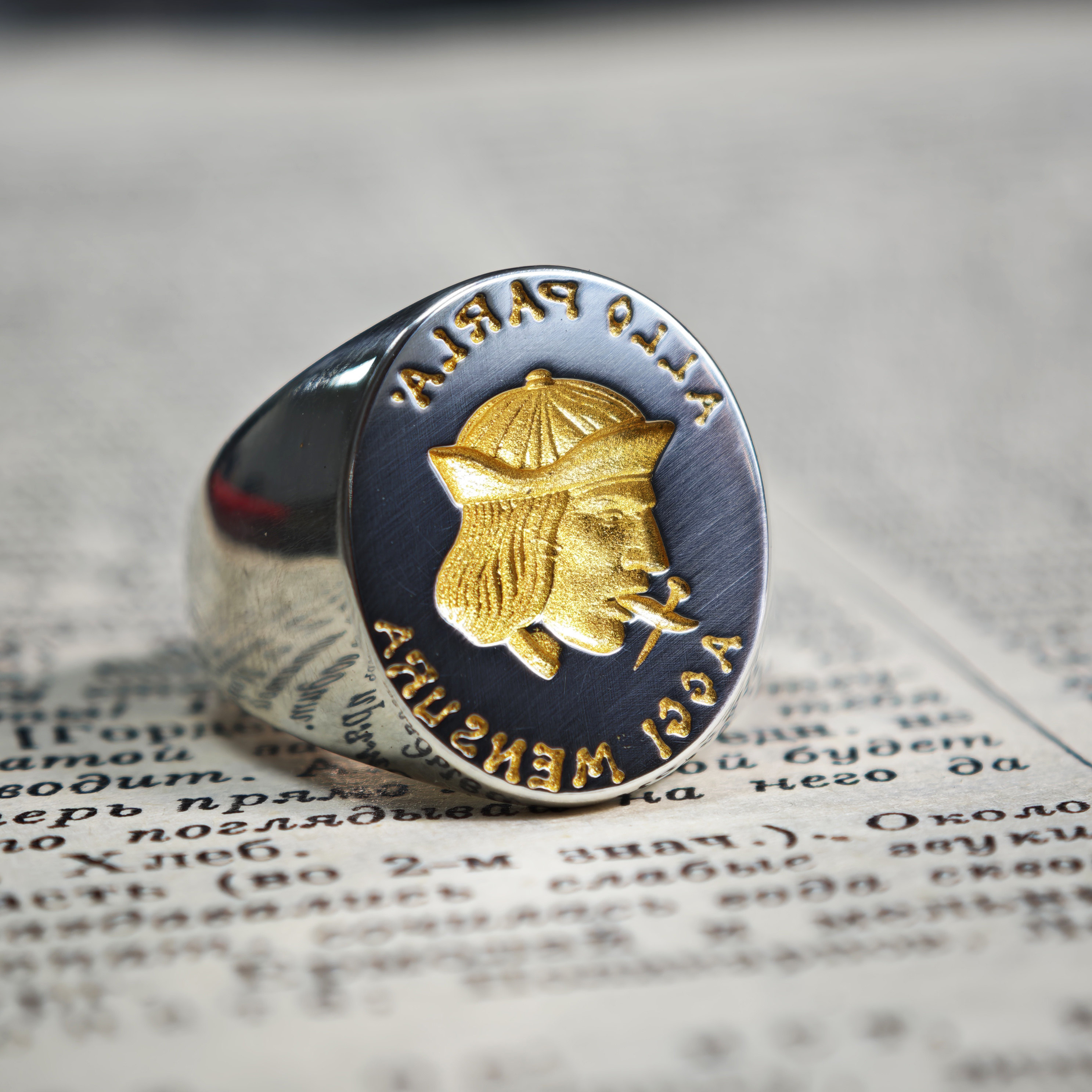 铁头的店 925银复古风谨言慎行印章银饰戒指 个性款银饰指环,淘宝优惠券,粉丝福利购,淘宝优惠卷