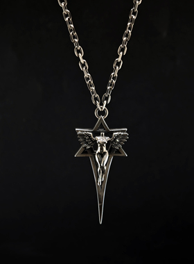 铁头的店男女通用925银暗黑挂坠