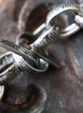 美分手链铁头的店银币改造情侣