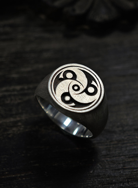 铁头的店男女通用925银复古戒指