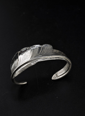 铁头的店925银印第安风格手镯