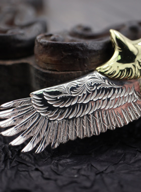 铁头的店情侣款925银+18K欧泊石