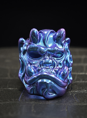 铁头的店 钛合金  STARLINGEARA 斯特林 万圣节石像鬼戒指