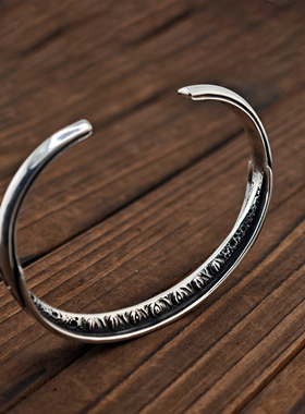 铁头的店925银男女通用手镯