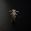 Tietou's store unisex 925 silver vintage ring