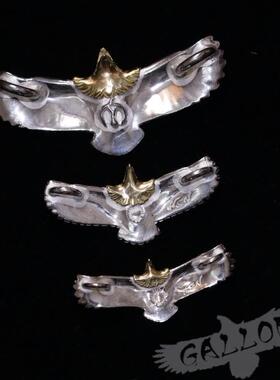 迷你老鹰吊坠情侣全手工菊地健