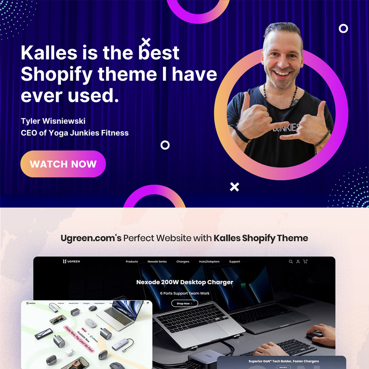 Kalles主题最新版本shopify专业themeforest.net主题送百余个模块 - 图1