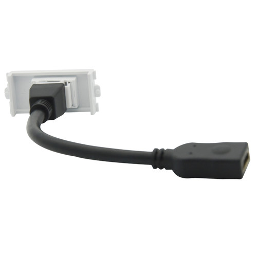 免焊接 短线式 HDMI 直插型 母对母模块 V2.0版本 - 图2