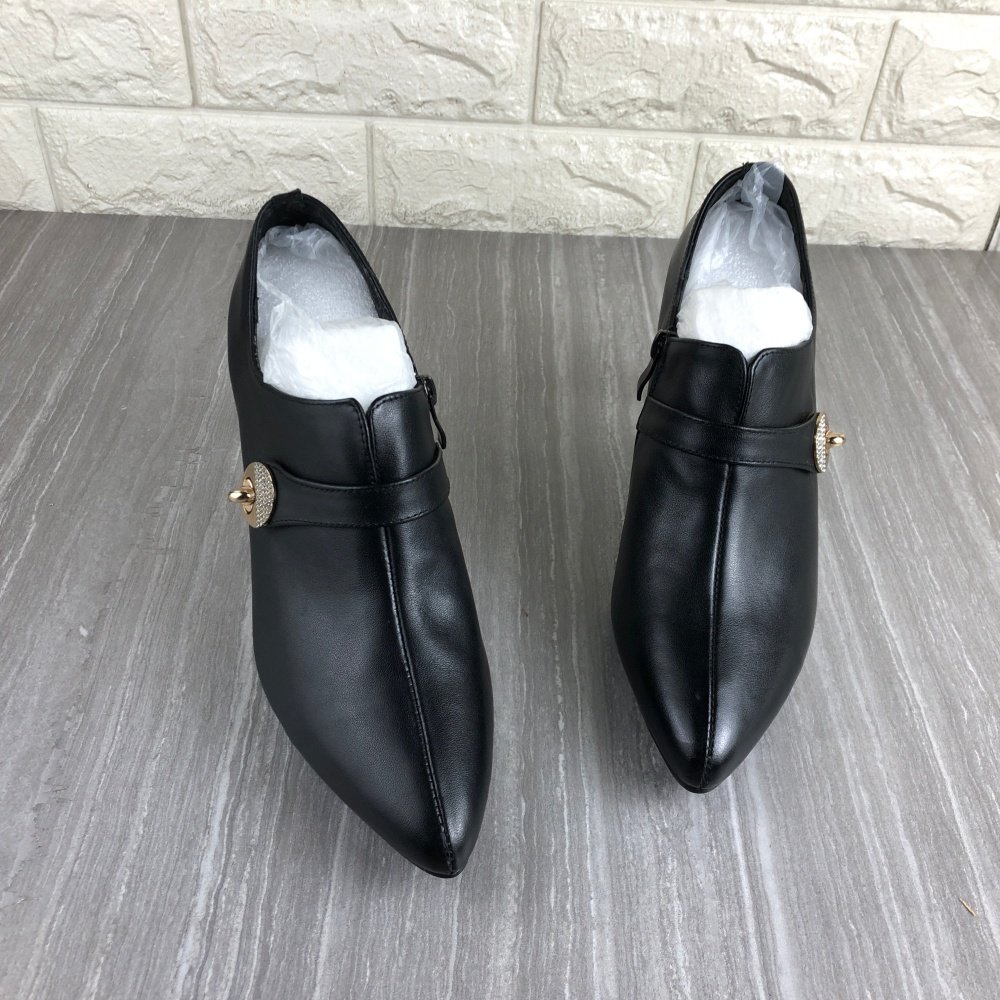 断码撤柜处理真皮女鞋高跟尖头深口单鞋简约百搭通勤工作皮鞋牛皮,淘宝优惠券,粉丝福利购,淘宝优惠卷