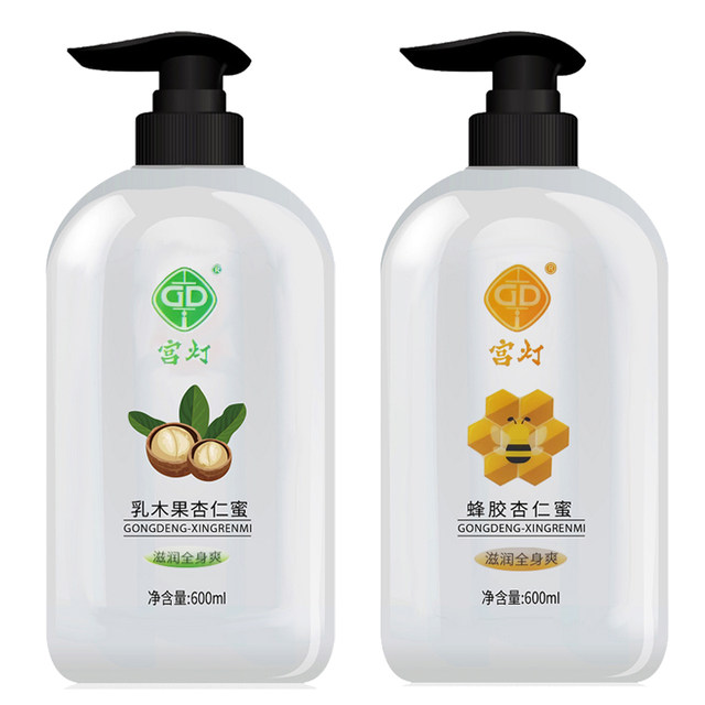 Palace Lantern Almond Honey 600ml Facial Cream is refreshing and non-greasy