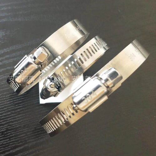 304不锈钢卡箍喉箍管夹抱箍圈水管管箍卡扣强力箍管卡支架中美式 - 图3