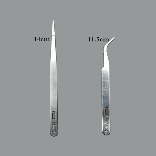 DIY手工制作工具 4.5寸迷你尖嘴钳 扁嘴钳打孔钳 镊子 单圈开合器 - 图1