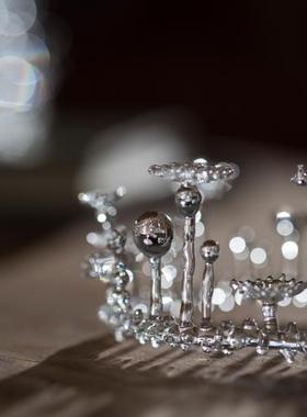 日本手工森林玻璃新婚宇宙摆件