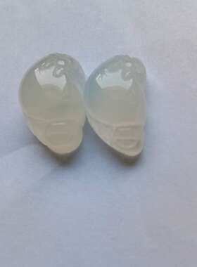 萌物小脚丫知足常乐四季豆吊坠