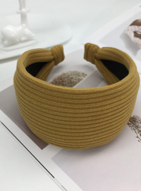 加厚头箍百搭宽边洋气风发卡百搭