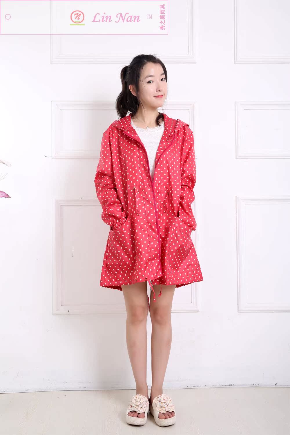 新款时尚韩版雨衣雨披，登山服，旅游R-9022 - 图0