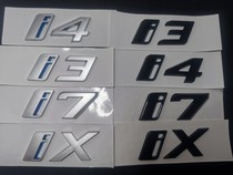 Suitable for car BMW G26 G26 i4 M50 M50 black tail mark car mark i7i3 New energy labelling