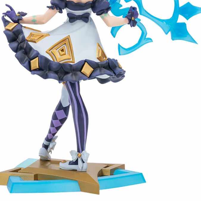 英雄联盟玩偶官方正版LOL英雄联盟灵罗娃娃格温中型雕塑手办玩偶模型摆件礼物