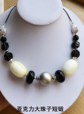 圆珠子弹力手链套装琉璃钻耳环