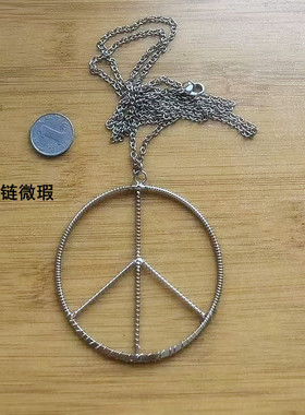 项短长坠链十字架耳钉耳环