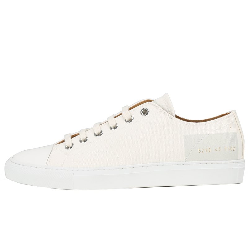 Common Projects CP 男经典休闲纯色帆布板鞋小白鞋 5210-1102 - 图3