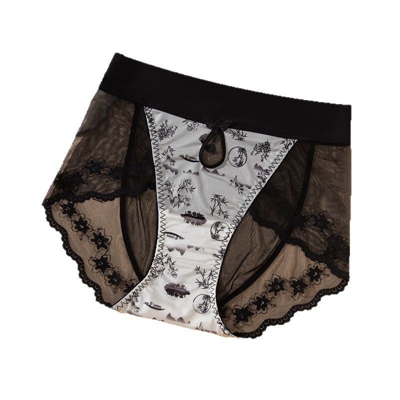夏季新品性感大码网纱女士内裤抗菌裆高弹包臀内裤女无痕蕾丝,淘宝优惠券,粉丝福利购,淘宝优惠卷