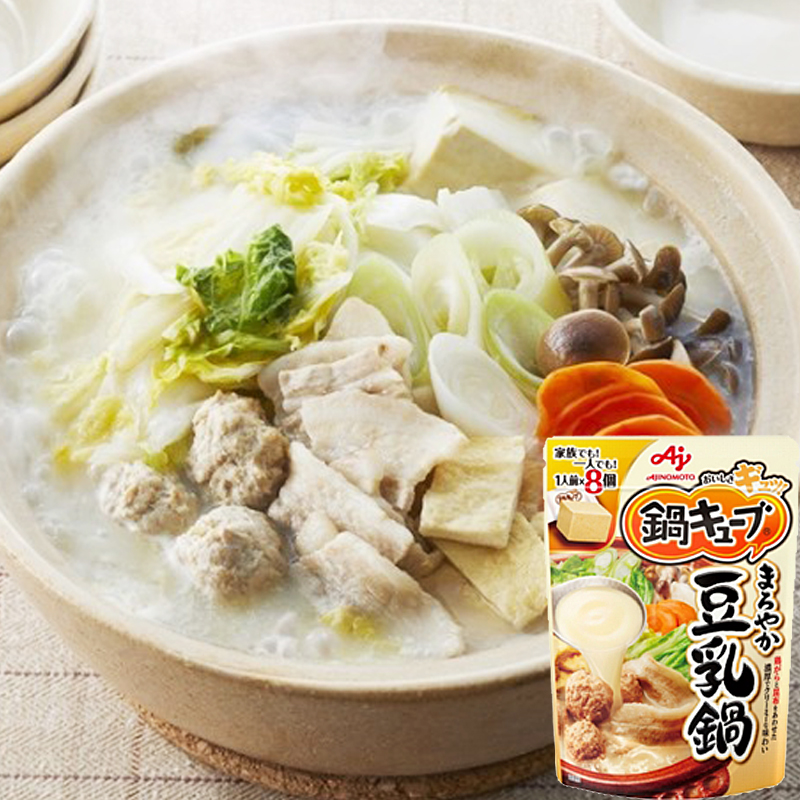 日本进口味之素关东煮汤料汤底高汤豆乳火锅料日式浓汤宝小包装 - 图0