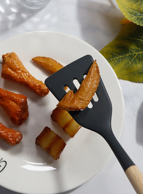 硅胶锅铲汤勺12件套不粘锅硅胶铲耐高温食品级硅胶厨具套装