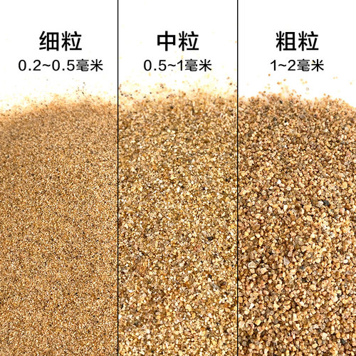 黄金沙南美三湖鼠鱼底沙鱼缸草缸水陆造景化妆沙天然细河沙水草砂 - 图0