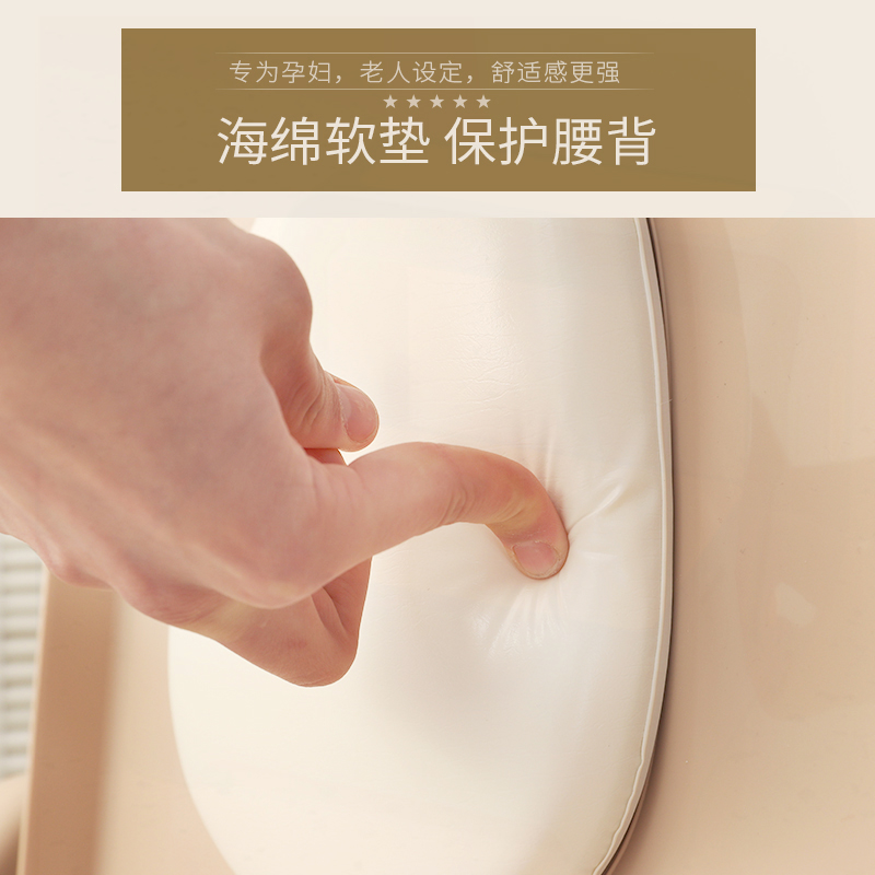 老人坐便器家用可移动便携式成人凳 hfine孕妇马桶/座便器