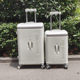 Lulu Kaidi zipper trolley suitcase new style, high quality and durable