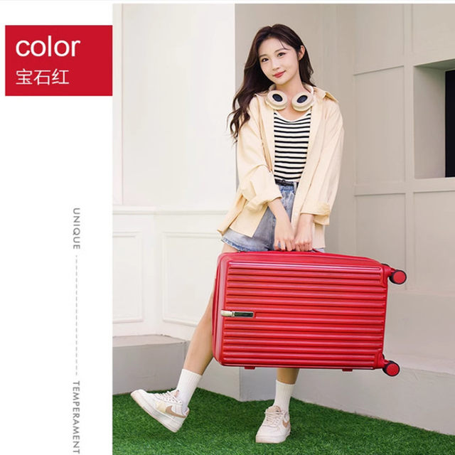 Lulu Kaidi anti-scratch frosted universal wheel trolley case