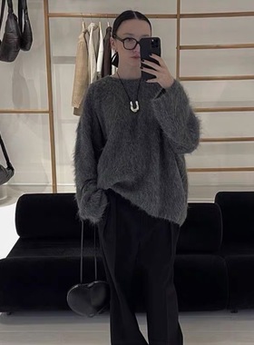 韩风马蹄形金属项链pu皮