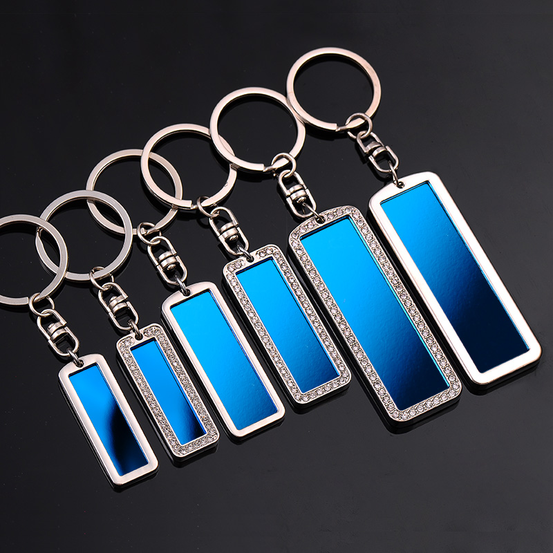 车牌钥匙扣 汽车号码数字定制挂件 不锈钢礼品签名车标电话LOGO - 图2