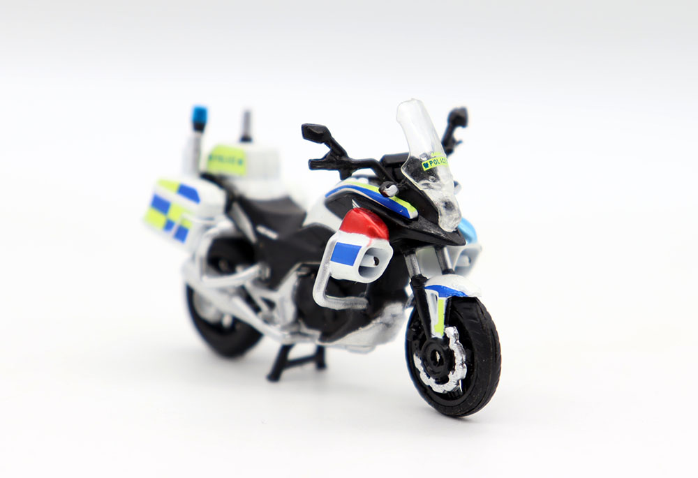 TINY微影1/43摩托车 HONDDA NC750P本*田香港摩托警车模型摆件-图3