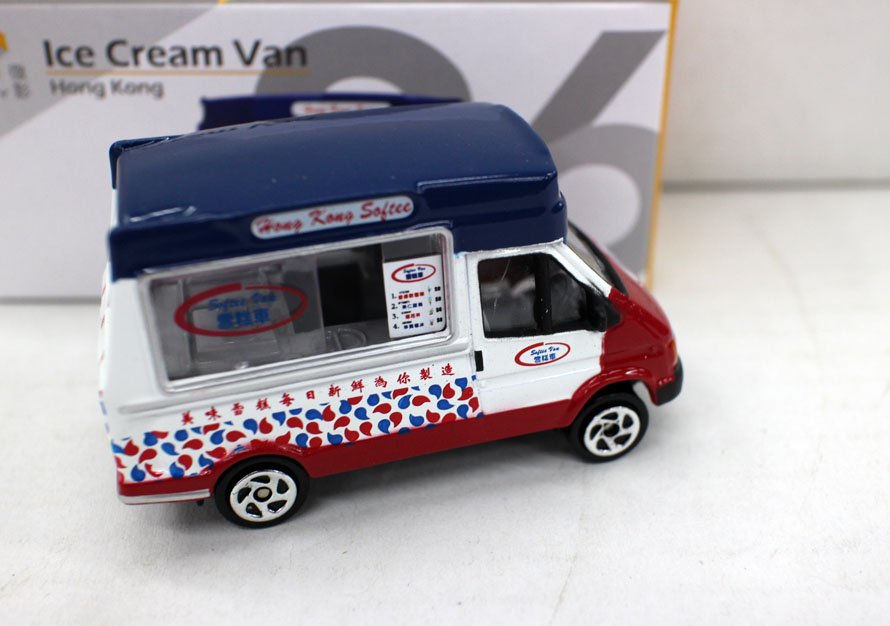 Tiny 06微影1/64合金车 ICE CREAM VAN香港富豪雪糕车冰淇淋怀旧-图1