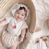 Детская кружевная милая хлопковая шапка для принцессы для новорожденных для девочек, кружевное платье, популярно в интернете