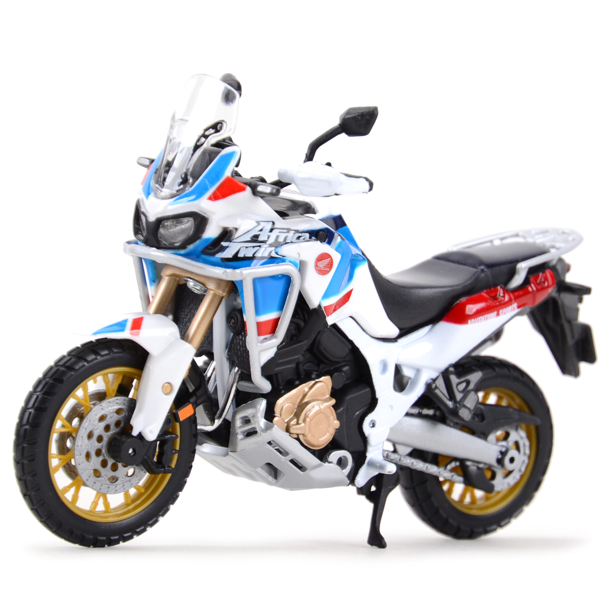 比美高1:18本田Africa Twin 非双 拉力赛仿真合金摩托车模型成品 - 图1