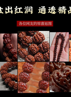 老树梅花小金刚菩提手串男款十二生肖守护佛文玩原籽盘玩佛珠手链