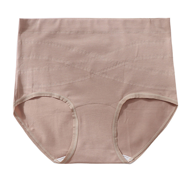 经典高腰X交叉收腹内裤女包臀裸感无痕大码纯棉弹力透气裆三角裤,淘宝优惠券,粉丝福利购,淘宝优惠卷