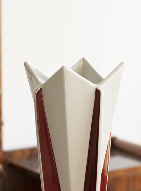 coznap全新捷克立体派陶瓷花器