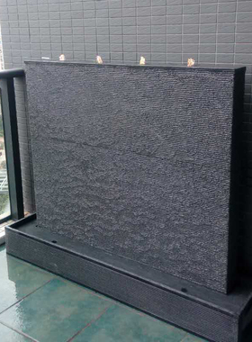 工艺石材屏风园林庭院摆件水幕墙