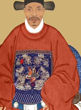 定制仿古祠堂祖宗中式无框装饰画