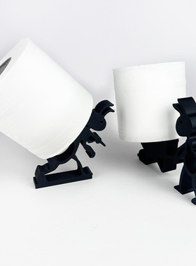 爆品3d打印Ant paper roll holder蚂蚁卷纸架浴室卷纸摆件