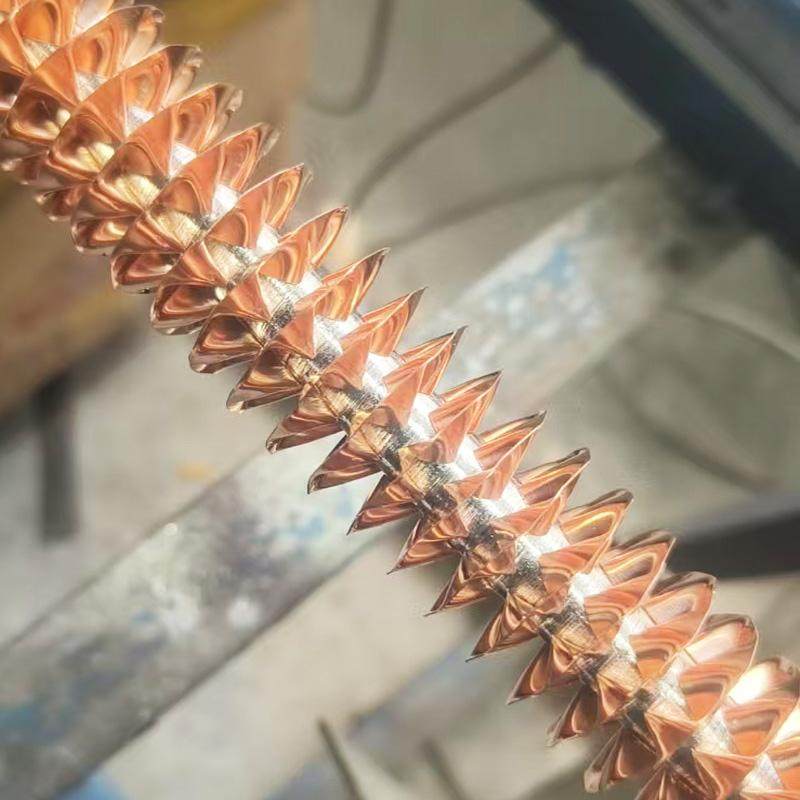 T2紫铜散热片散热器翘片铜翅片管螺旋式暖气片电加热管定制换热器,淘宝优惠券,粉丝福利购,淘宝优惠卷