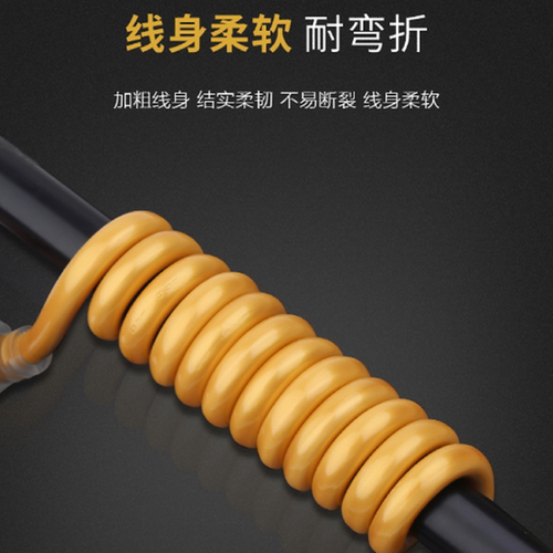 电饭锅线三孔电源线凹槽品字尾插头电脑显示屏豆浆机电水壶灰色线 - 图0